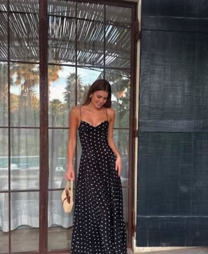 Midnight Polka Maxi